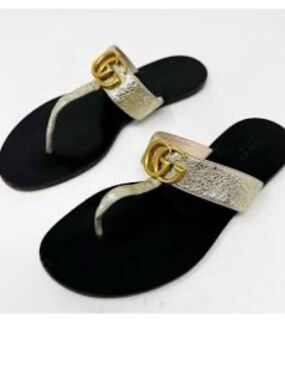 Gucci Marmont Thong Sandals